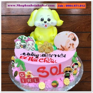 Bánh Sinh Nhật Con Heo Tuổi Hợi- Y77